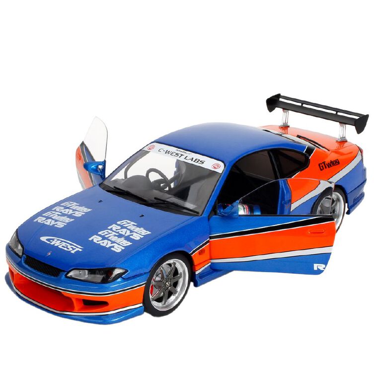 Jada Fast & Furious 1:18 Tokyo Drift 2002 Nissan Silva, , hi-res