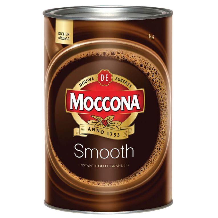 Moccona Smooth Granulated Instant Coffee 1kg, , hi-res
