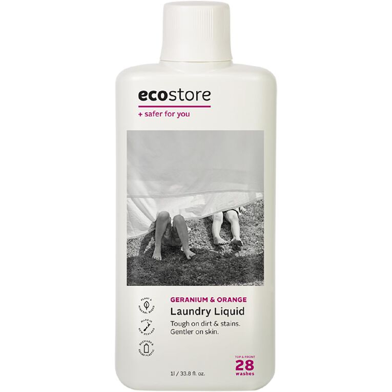 Ecostore Ultra Concentrated Laundry Liquid Geranium and Orange 1L The