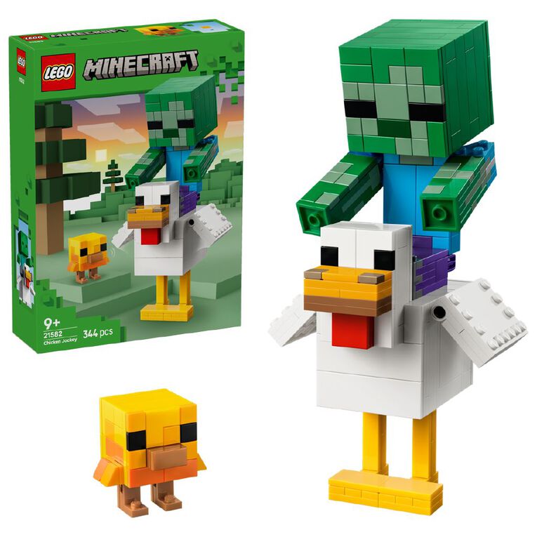 LEGO Minecraft Chicken Jockey 21582, , hi-res