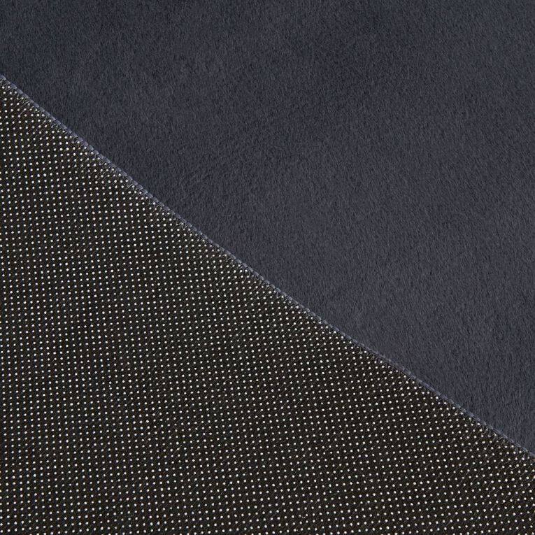Living & Co Rug Faux Fur Plain Grey 160cm x 230cm, , hi-res