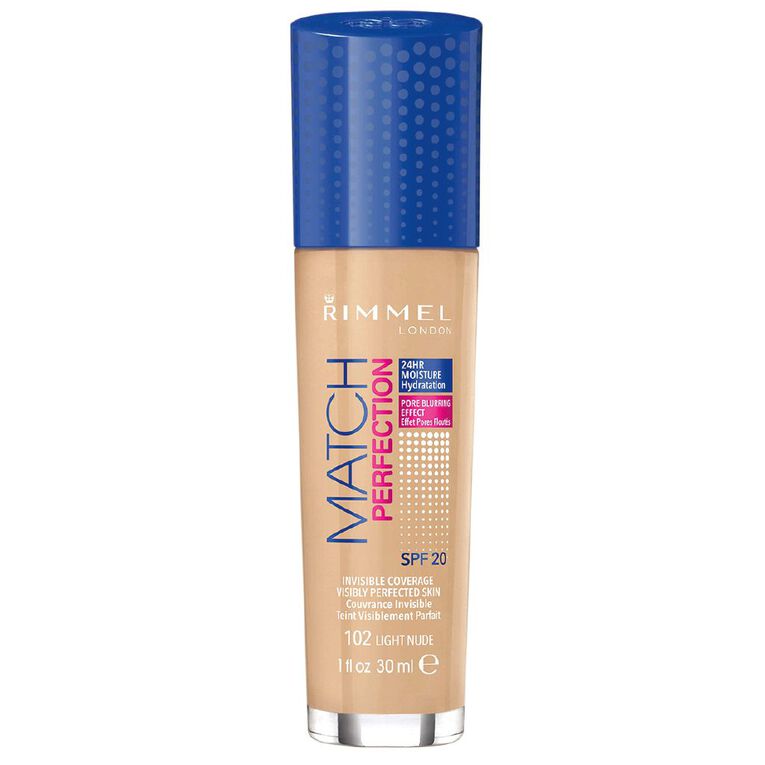 Rimmel Match Perfection Foundation Light Nude, , hi-res