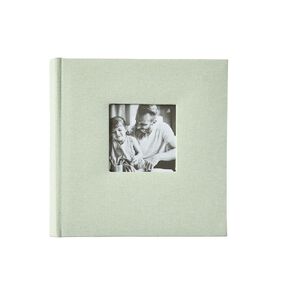 Living & Co Window Pocket Photo Album 120 Pocket Sage Green