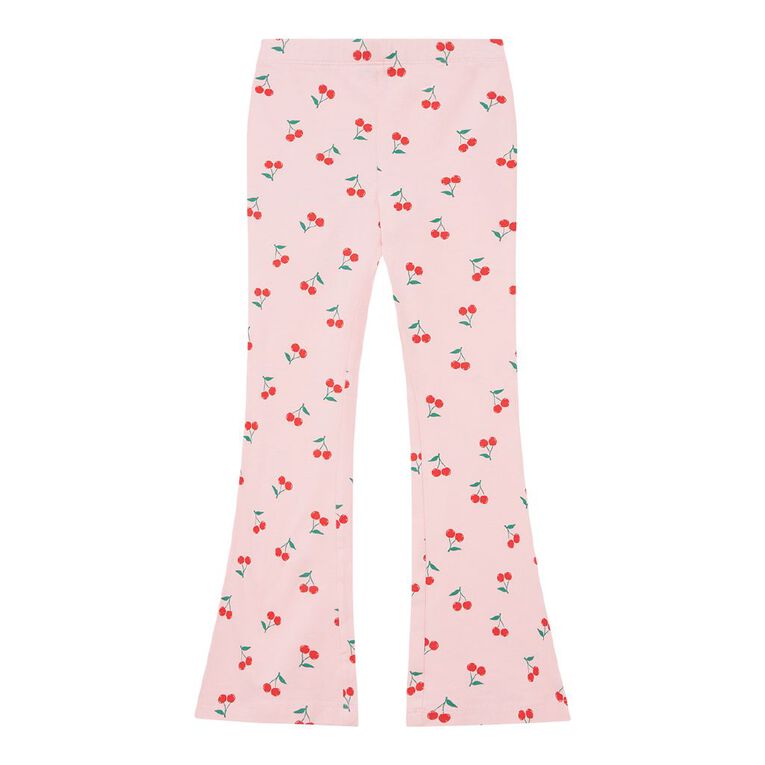 Young Original All Over Print Flare Legging, Pink Light, hi-res
