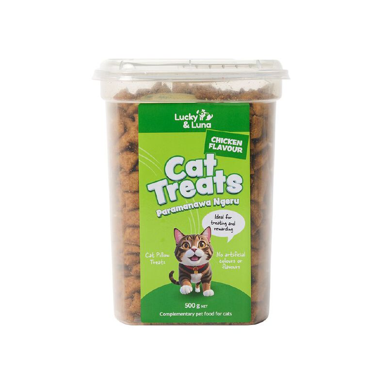 Lucky & Luna Chicken Cat Treats 500g, , hi-res