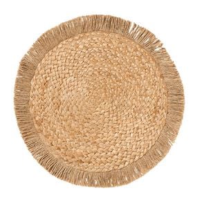 Living & Co Round Jute Placemat Natural