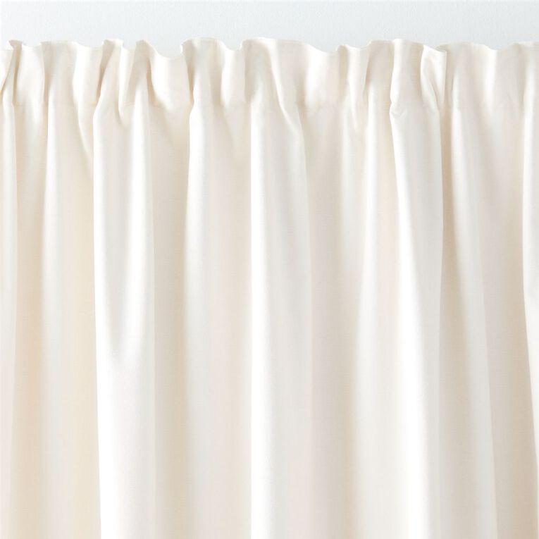 Living & Co Studio Curtains Natural 150-230cm Wide/205cm Drop, , hi-res
