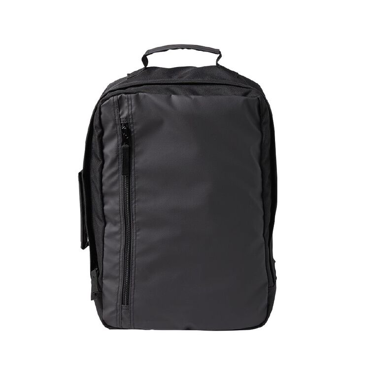 Living & Co Travel Backpack Black 24L, , hi-res