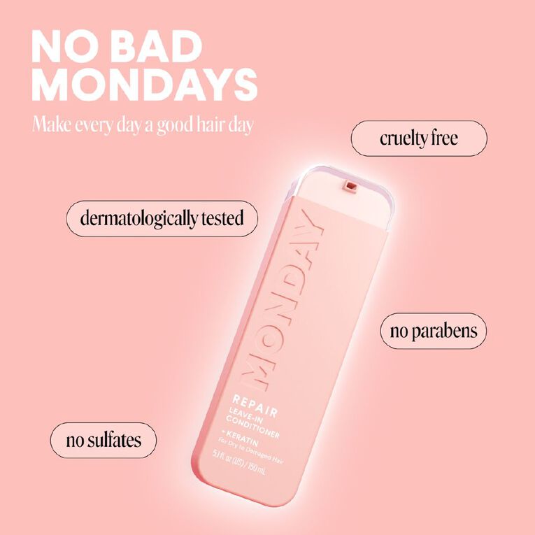 Monday Haircare Leave-In Conditioner Repair 150ml, , hi-res