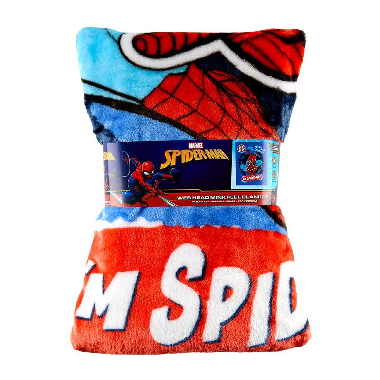 Spider-Man Mink feel Blanket King Single, , hi-res