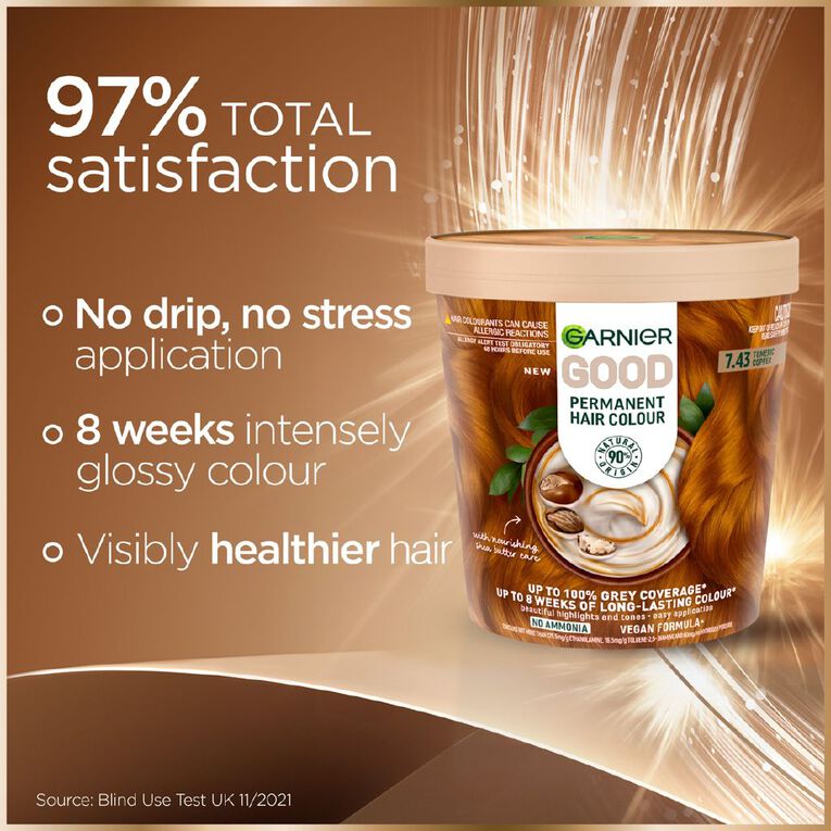 Garnier Good Hair Colour Tumeric Copper 7.43, , hi-res