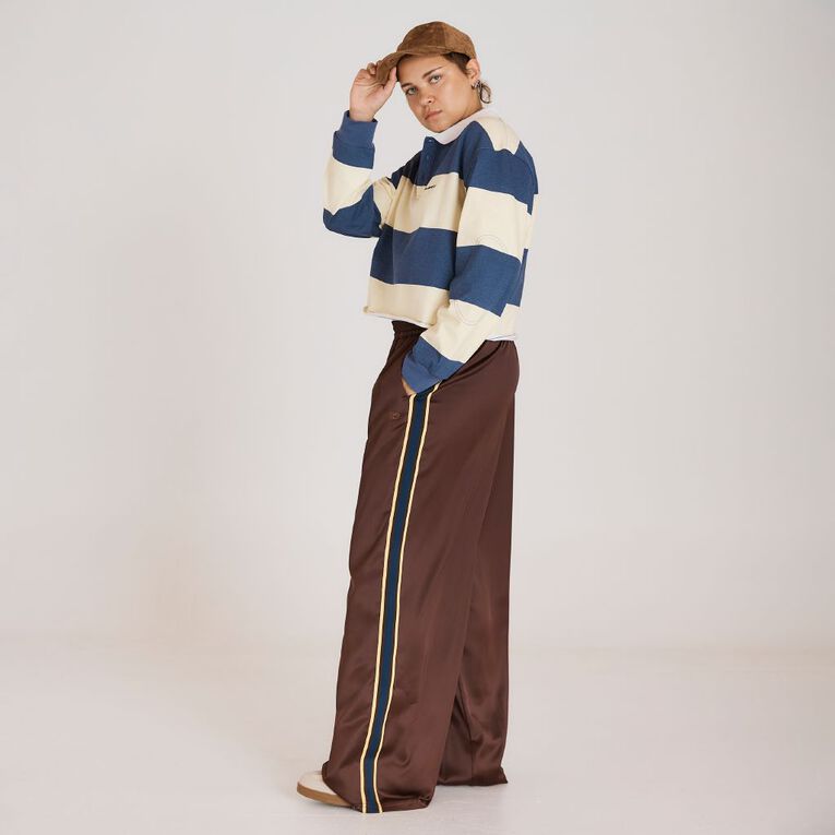BRDRLESS Harper Crop Ruby Jumper, Navy, hi-res