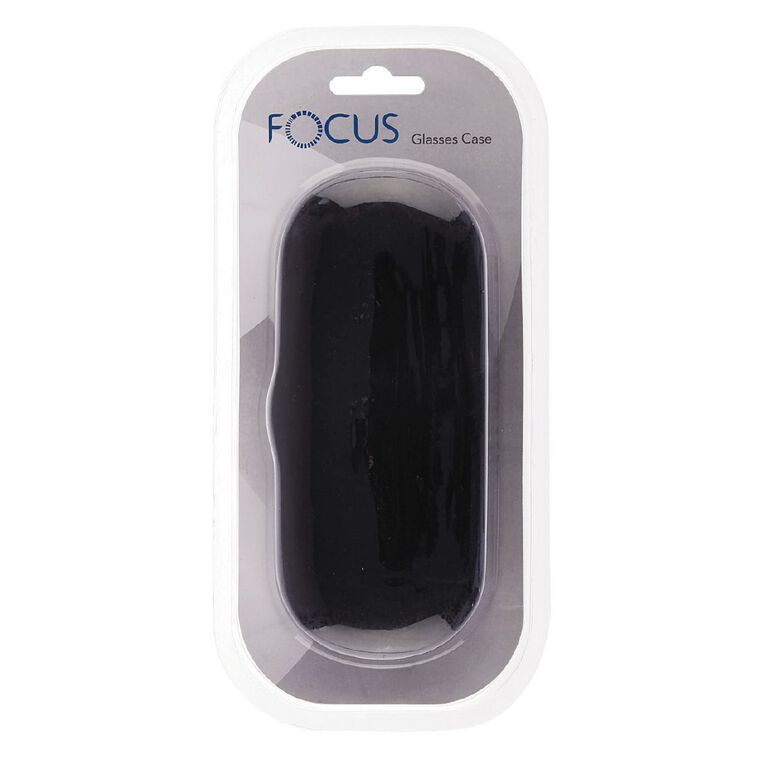 Focus Reading Glasses Hard Case Black One Size, , hi-res