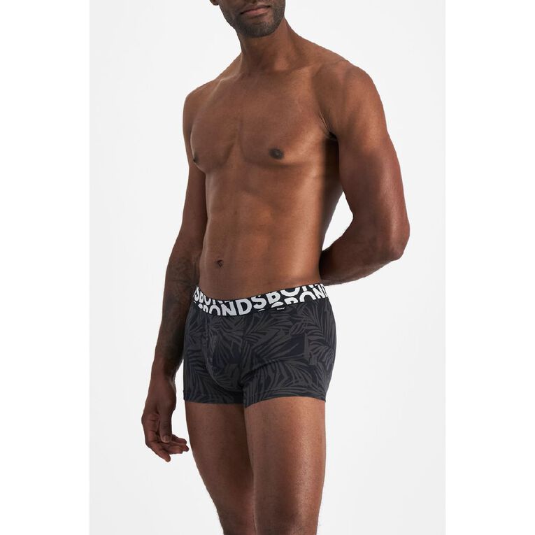 B FOR BONDS Men's Trunks 2 Pack, Black W25 YHR, hi-res