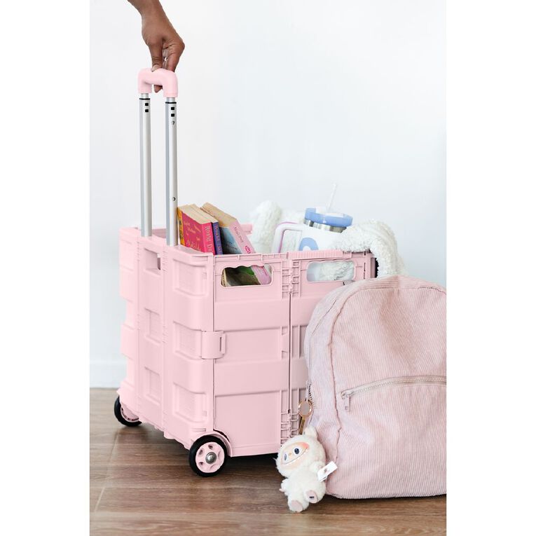 Seymours Folding Cart Pink, , hi-res