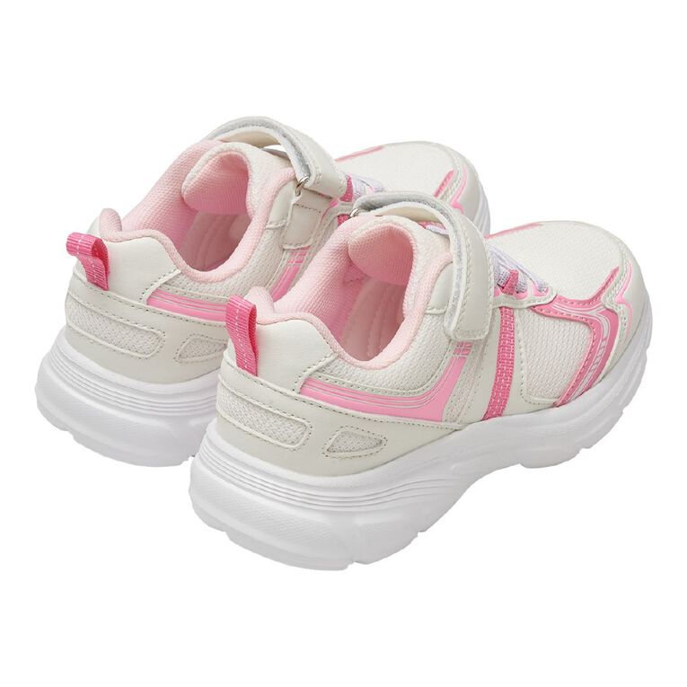 Active Intent Senior Kids' Jia Trainers, White, hi-res