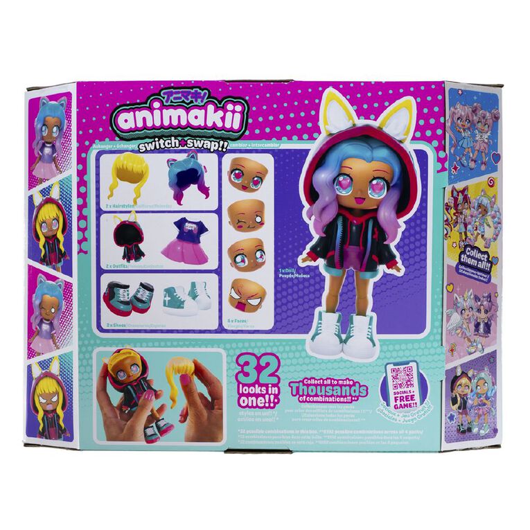 Animakii Doll Set Assorted, , hi-res