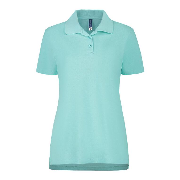 Pickaberry Pique Polo Shirt Blue Light The Warehouse