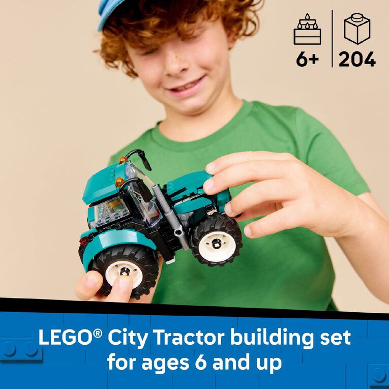 LEGO CITY Tractor 60498, , hi-res