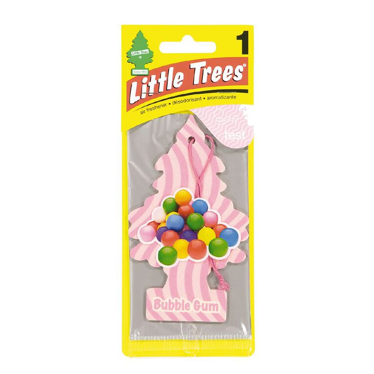 Little Trees Hanging Car Air Freshener Bubble Gum Scent, , hi-res