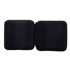 Living & Co Memory Foam Chair Pad 2 Pack Black 40cm x 40cm