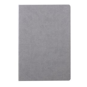 WS Hardcover PU Notebook Grey Mid A4