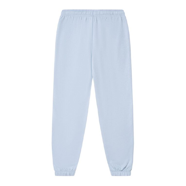 Young Original Printed Cuffed Trackpants, Blue Light, hi-res