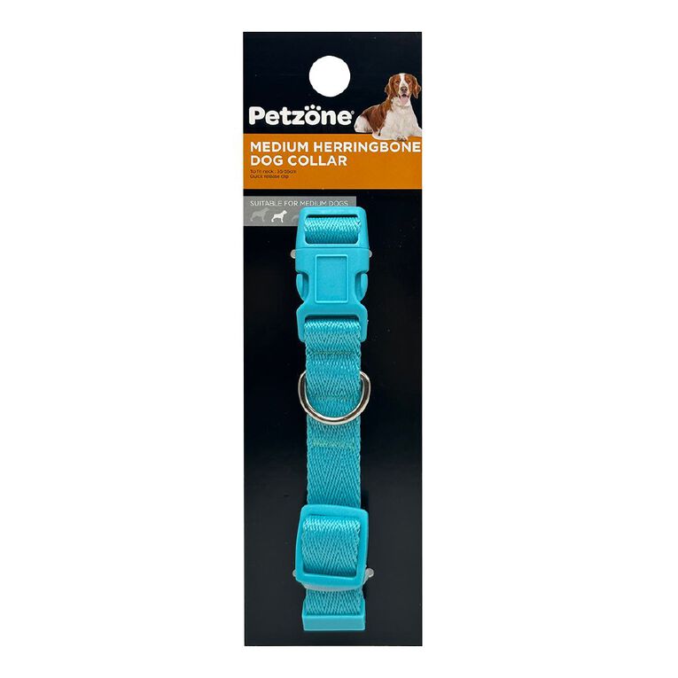Petzone Dog Collar Herringbone Medium Assorted Medium, , hi-res