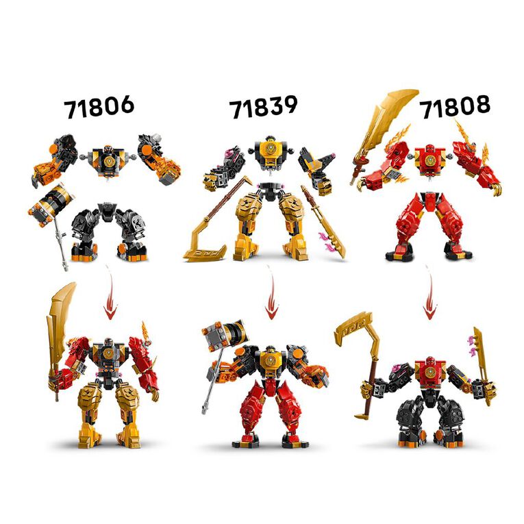 LEGO Ninjago Arins Spinjitzu Battle Mech 71839, , hi-res