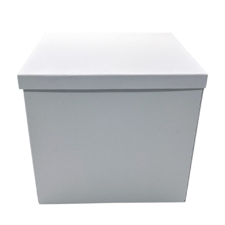 WS Paperboard Storage Box Large White, , hi-res