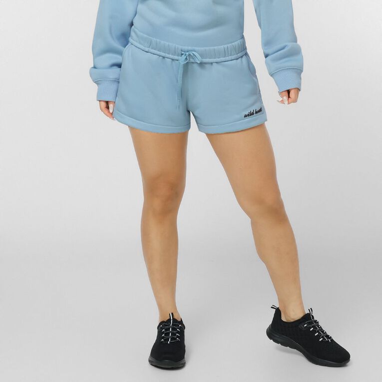 Garage Women's Fresh Fleece Short, Blue Mid, hi-res