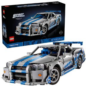 LEGO Technic 2 Fast 2 Furious Nissan Skyline GT-R R34 Model Car 42210