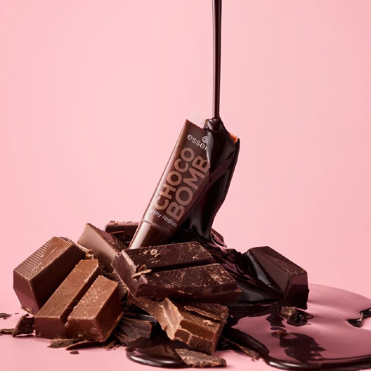 Essence Choco Bomb Shiny Lipgloss 01, , hi-res