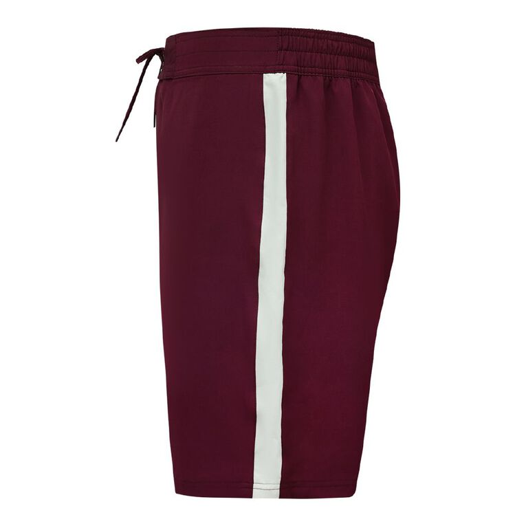 H&H Men's Stretch 9 Inch Boardshorts, Red Dark, hi-res