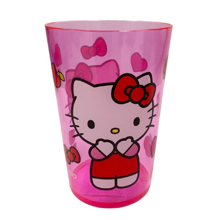 Hello Kitty Plastic Tumbler Pink Dark, , hi-res