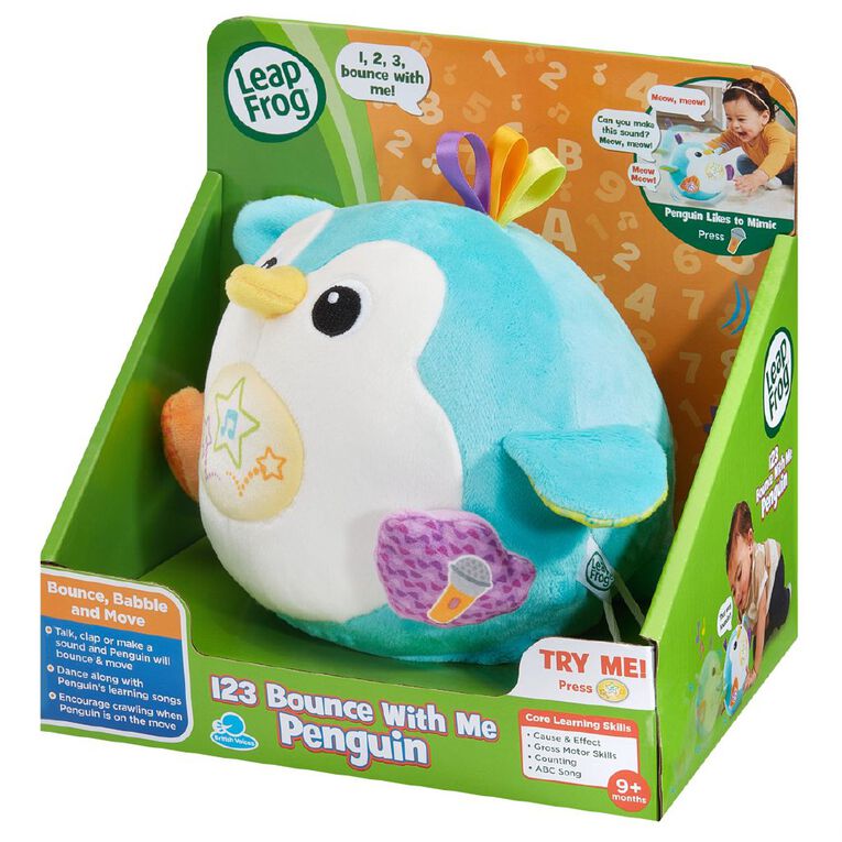 Leap Frog 123 Bounce with me Penguin, , hi-res