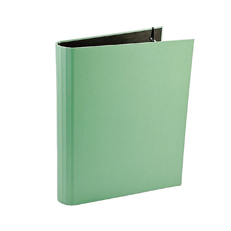 WS Ring Binder 25mm Round 2D Sage A4, , hi-res