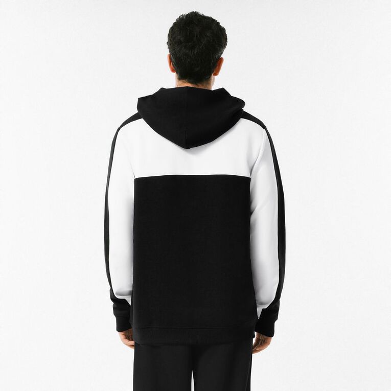 Active Intent Men's Scuba Spliced Hoodie, Black, hi-res