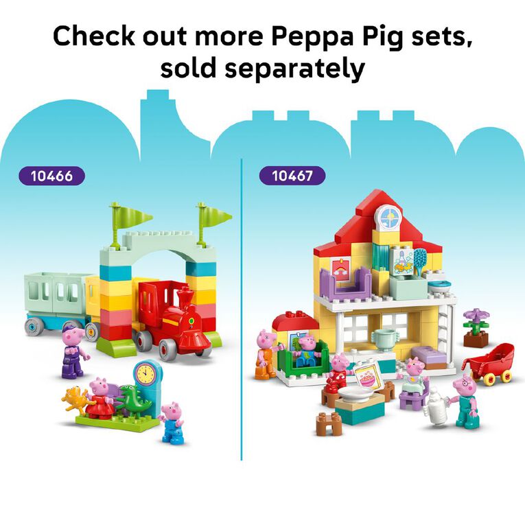 LEGO DUPLO Peppa Pig Tractor and Market 10468, , hi-res