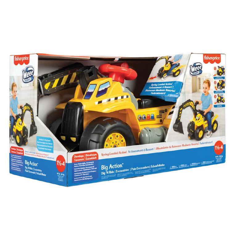 Fisher-Price Big Action Dig N Ride Foot to Floor, , hi-res
