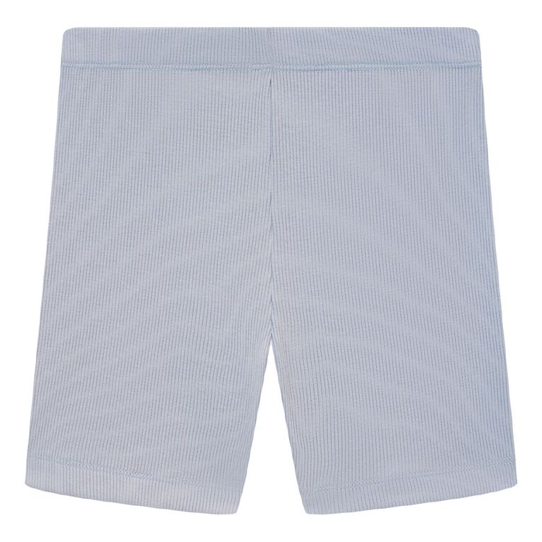 Young Original Plain Rib Bike Shorts, Blue Light, hi-res