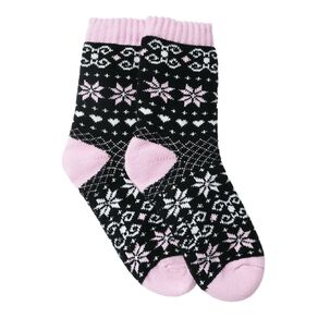 H&H Women's Sherpa Half Crew Socks 1 Pack