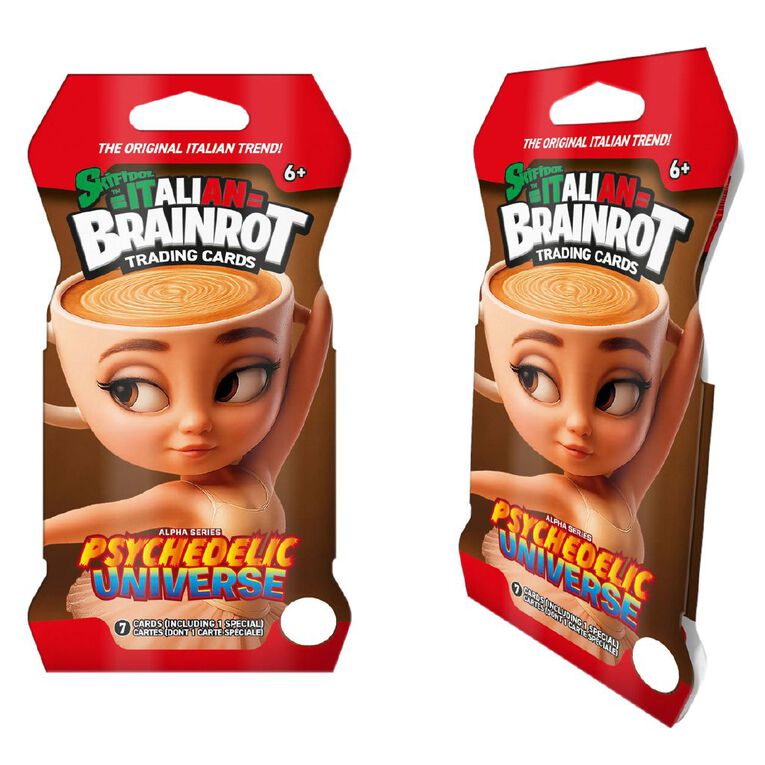 Skifidol Italian Brainrot Trading Card Game Alpha Series Assorted, , hi-res
