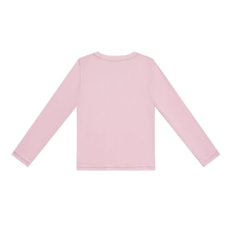 H&H Kids' Thermal Long Sleeve Tee, Pink Light, hi-res