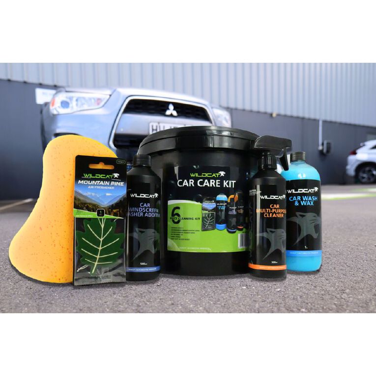 Wildcat Car Care Kit 6 Piece, , hi-res
