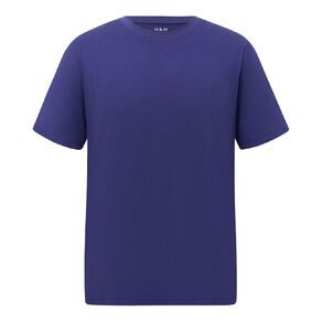 H&H Men's Crew Neck Short Sleeve Plain Tee