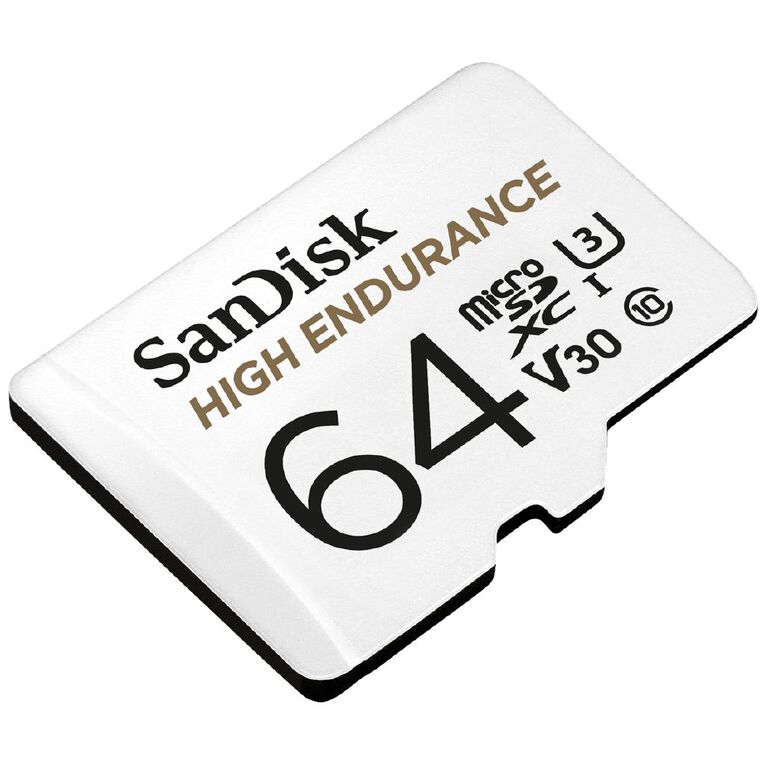 Sandisk High Endurance MicroSD Card 64GB, , hi-res