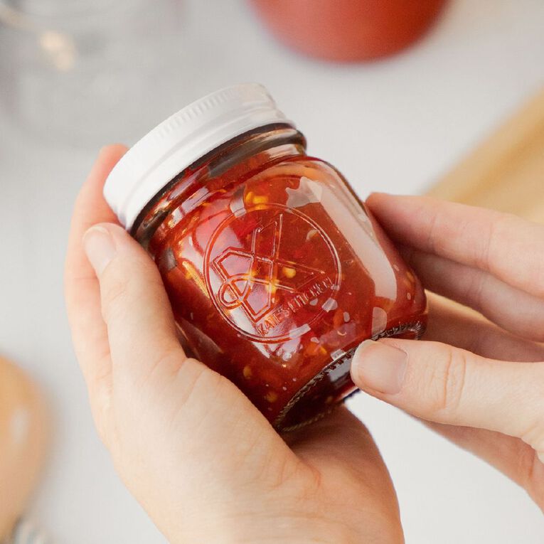 Kate's Kitchen Preserving Jar 4 Pack Clear 150ml, , hi-res