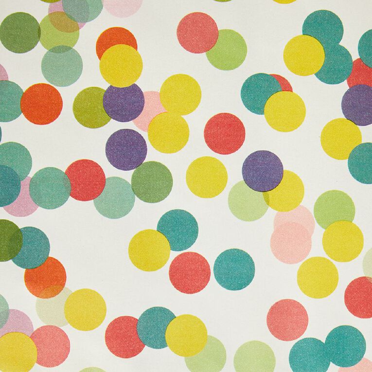 Party Inc Gift Wrap 60cm x 5m Assorted, , hi-res