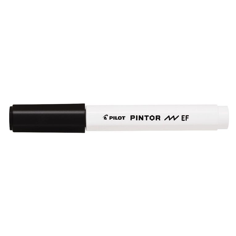 Pilot Pintor Marker Bullet Extra Fine 2.3mm Tip Black, , hi-res